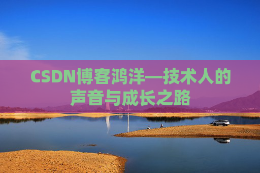 CSDN博客鸿洋—技术人的声音与成长之路